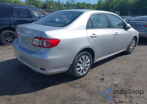 2012 Toyota Corolla Le из США, поврежденный, VIN 2T1BU4EE1CC850447